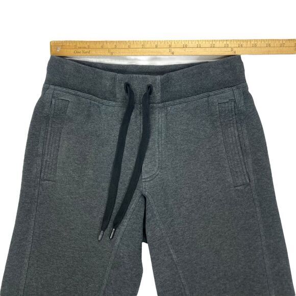 Lululemon Joggers Men Size Small Gray Discipline Straight Leg Relaxed Sweatpants - Picture 10 of 14